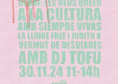 CICLE QUEER ART. Debat – Les veus queer a la cultura.