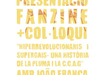CICLE QUEER ART. Presentació fanzine João França